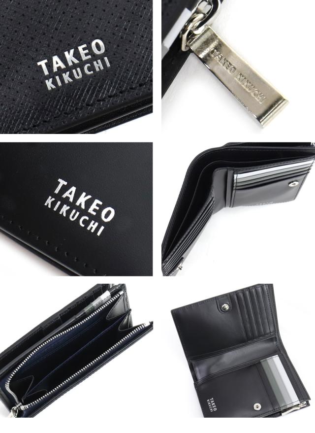 TAKEO KIKUCHI (タケオキクチ) オルフェーノ小物 二つ折り財布 752605 