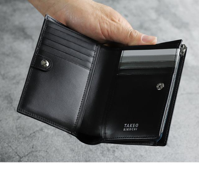 TAKEO KIKUCHI (タケオキクチ) オルフェーノ小物 二つ折り財布 752605 