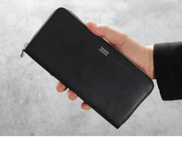 TAKEO KIKUCHI (タケオキクチ) オルフェーノ小物 ラウンドファスナー長財布 752606 