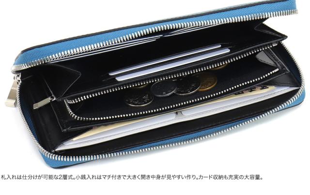 TAKEO KIKUCHI (タケオキクチ) オルフェーノ小物 ラウンドファスナー長財布 752606 