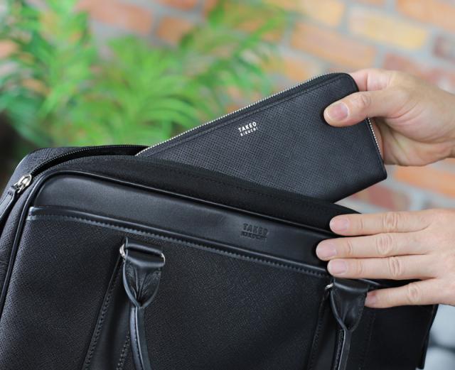 TAKEO KIKUCHI (タケオキクチ) オルフェーノ小物 ラウンドファスナー長財布 752606 