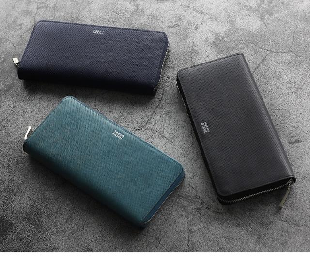 TAKEO KIKUCHI (タケオキクチ) オルフェーノ小物 ラウンドファスナー長財布 752606 