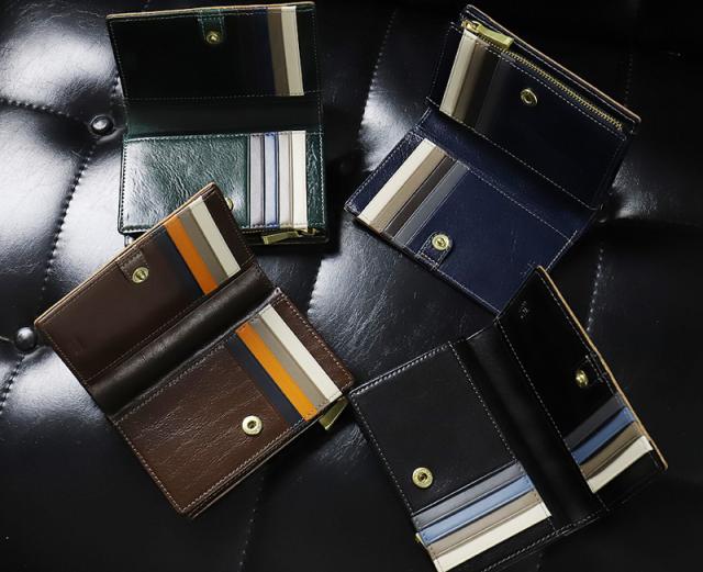 TAKEO KIKUCHI (タケオキクチ) イデアシリーズ 二つ折り財布 756605 