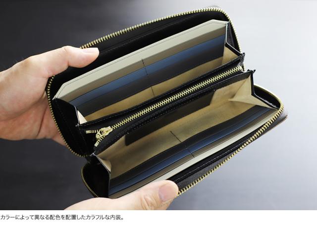 TAKEO KIKUCHI (タケオキクチ) イデアシリーズ ラウンドファスナー長財布 756607 