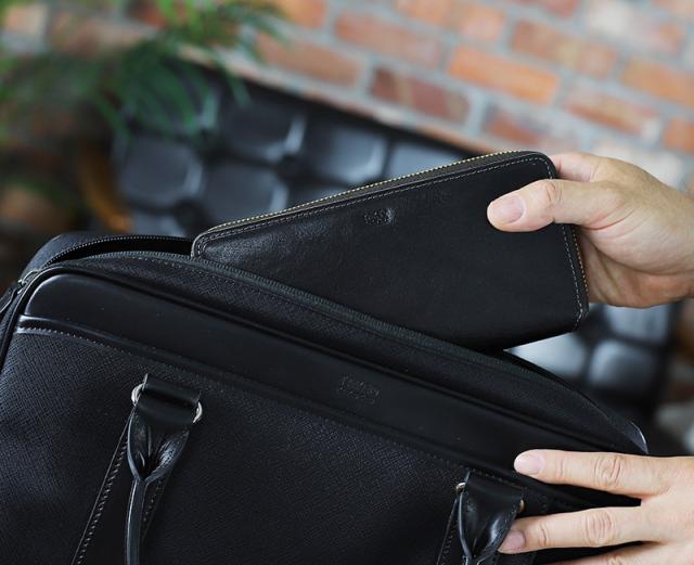 TAKEO KIKUCHI (タケオキクチ) イデアシリーズ ラウンドファスナー長財布 756607 