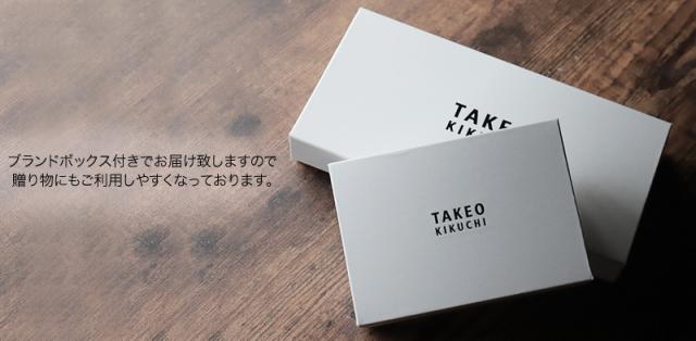 TAKEO KIKUCHI (タケオキクチ) イデアシリーズ 二つ折り財布 756604