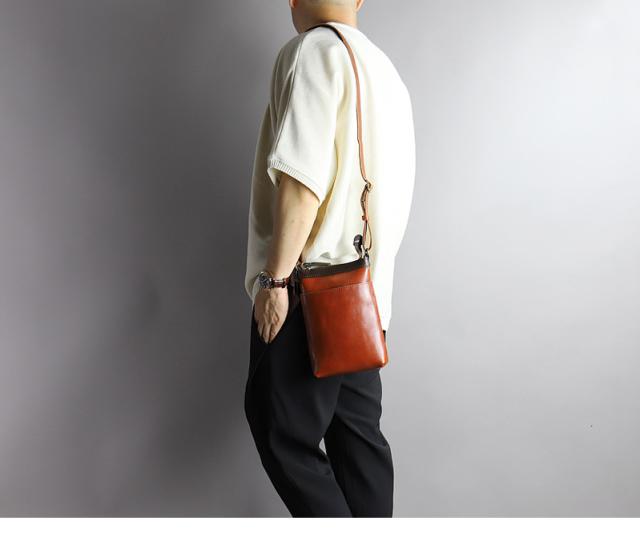 Zeha (ツェハ) ミニショルダーバッグ 姫路レザー 牛革 日本製 290-9950