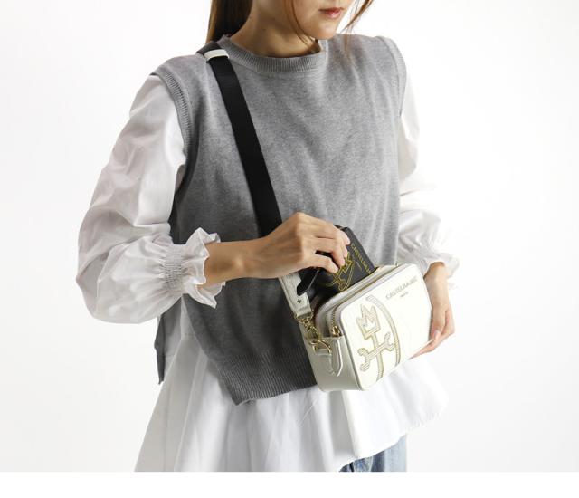 CASTELBAJAC (カステルバジャック) CANNELE(カヌレ)シリーズ ミニショルダーバッグ 035121 