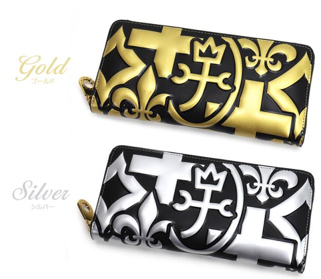 CASTELBAJAC (カステルバジャック) Baron小物(バロン小物)シリーズ ラウンドファスナー長財布 059623