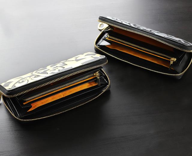 CASTELBAJAC (カステルバジャック) Baron小物(バロン小物)シリーズ ラウンドファスナー長財布 059623