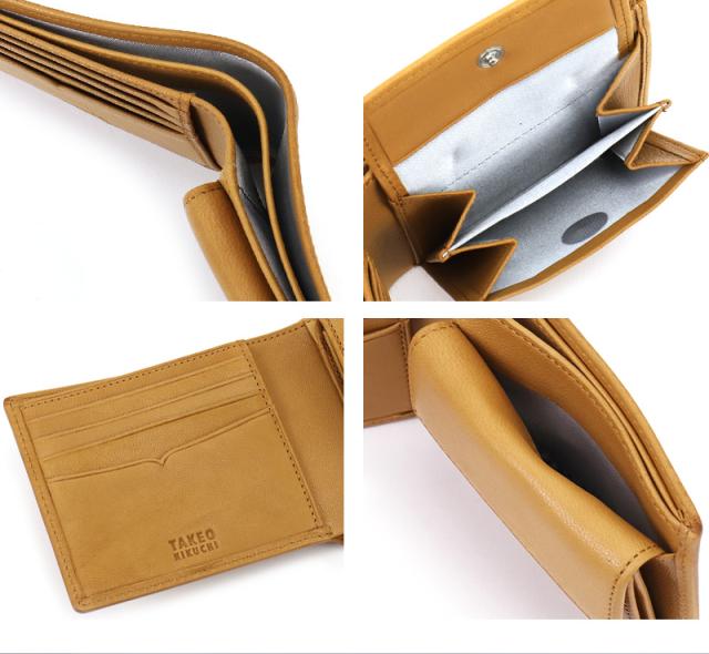 TAKEO KIKUCHI (タケオキクチ) クロード2 二つ折り財布 790604 