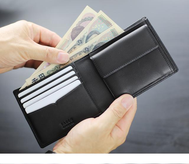 TAKEO KIKUCHI (タケオキクチ) クロード2 二つ折り財布 790604 