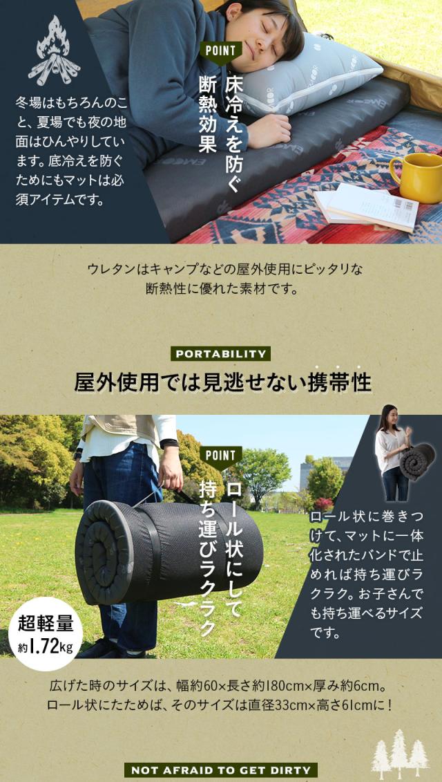 コンパクトロールマットレス