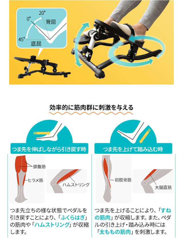 運動器 座位 ステッパー