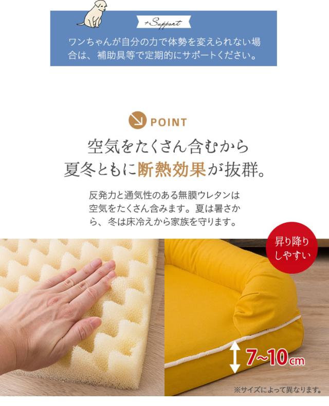 年代に合わせて選ぶ3Dベッド シニア＆ハイシニア やわらか丸洗いタイプ