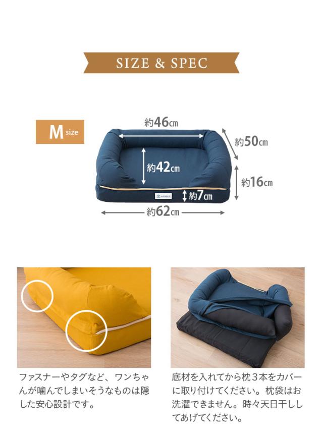 年代に合わせて選ぶ3Dベッド シニア＆ハイシニア やわらか丸洗いタイプ