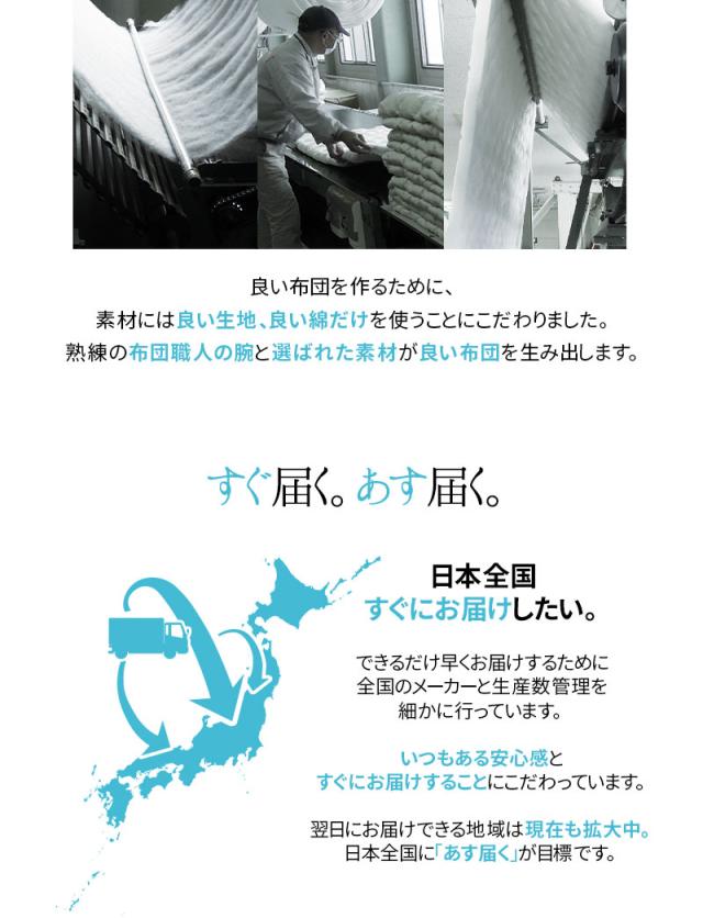 日本製 強力 防ダニ 布団6点セット シングルサイズ クラッセゼロ