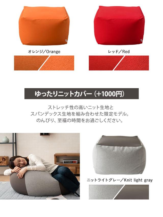 ビーズクッション キューブ Mサイズ 日本製 大きい クッション 背もたれ ソファ