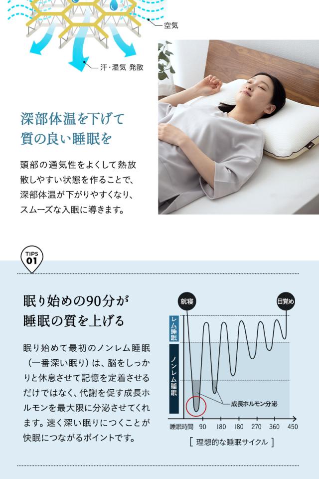 枕 まくら ピロー セミオーダー 43×63 43×70 高さ調節 増量用ビーズ付き 日本製 綿100％ 丸洗い 風が通る ハニカムメッシュ枕