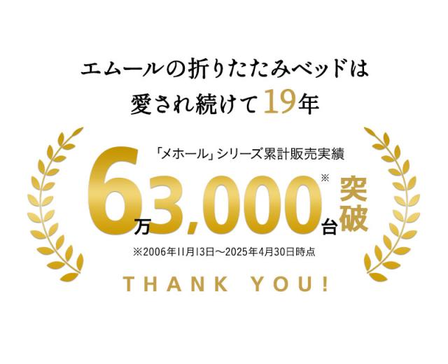 折りたたみベッド メホール MEHOL シングルサイズ ポケットコイルタイプ 背もたれ5段階リクライニング