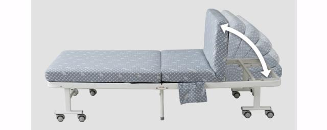 折りたたみベッド メホール MEHOL シングルサイズ ポケットコイルタイプ 背もたれ5段階リクライニング