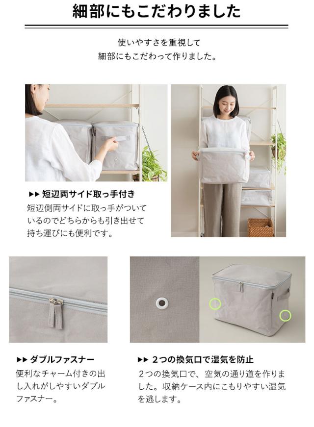 便利収納ケース 3点セット 破けにくい 衣類 雑貨 小物 おもちゃ 小分け 整理 衣替え 引っ越し 新生活 オフシーズン