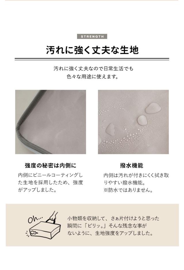 便利収納ケース 5点セット 破けにくい 衣類 雑貨 小物 おもちゃ 小分け 整理 衣替え 引っ越し 新生活 オフシーズン