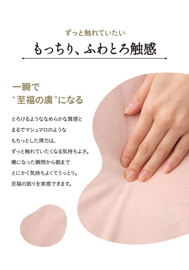 至福の睡眠 枕カバー ピローケース 布団カバー 43×63cm 同色 2枚組 2枚セット しっとり