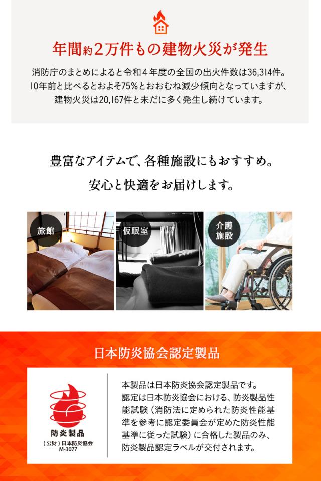 防炎 難燃 ベッドパッド 敷きパッド 敷き布団カバー シングル 日本製 綿混 洗える 低刺激 燃え広がりにくい 防炎寝具