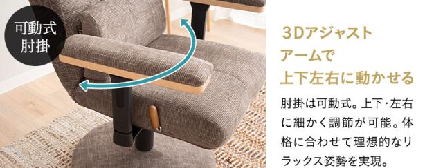 あかり プレミアム 回転高座椅子 リクライニングチェア パーソナルチェア 疲れにくい