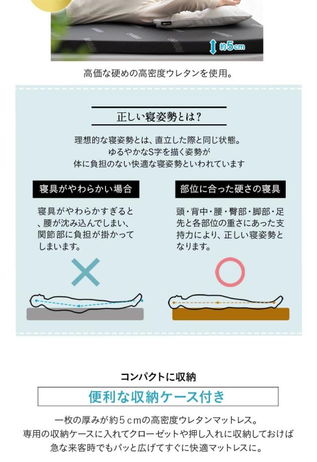 オーバーレイ マットレス トッパー シングル セミダブル ダブル クイーン 収納ケース付き 消臭機能付き EMOOR START