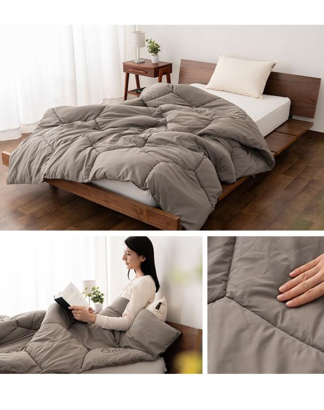 グラフェン 掛け布団 シングル 速暖 保温 蓄熱 抗菌 防臭 遠赤外線効果 体温で発熱 炭素繊維 グラフェンわた 高機能