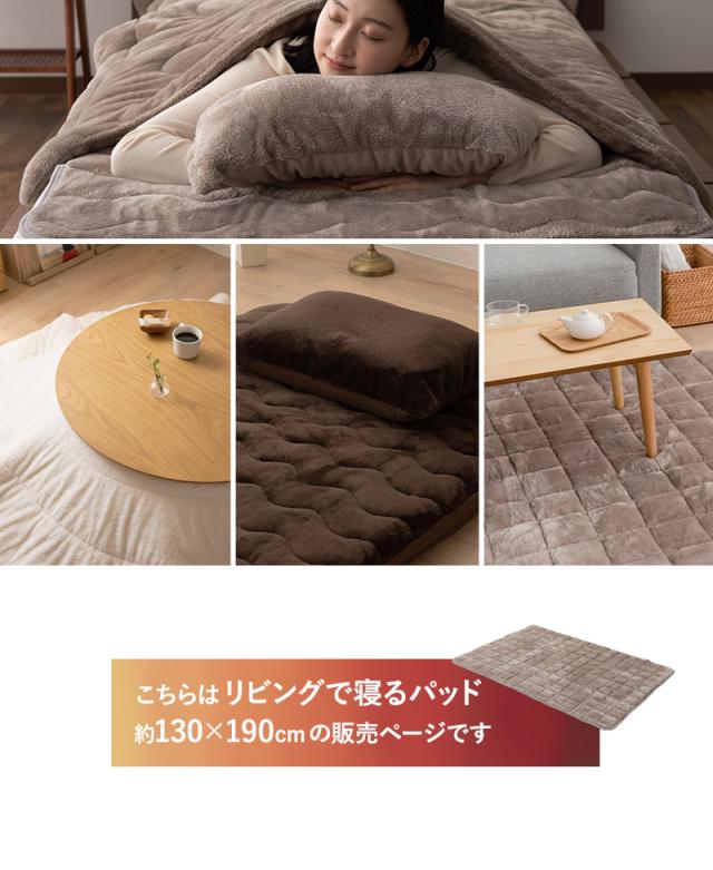 ラグ カーペット 絨毯 130×190cm 長方形 約1.5畳 極暖 +4℃ 吸湿発熱 ヒートプラス