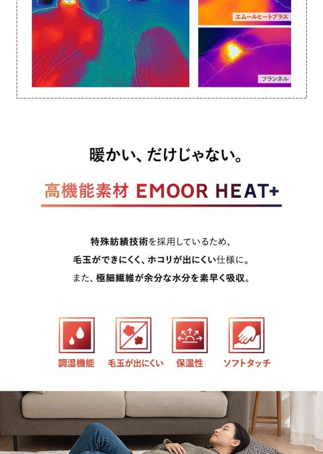 ラグ カーペット 絨毯 190×240cm 長方形 約3畳 極暖 +4℃ 吸湿発熱 ヒートプラス