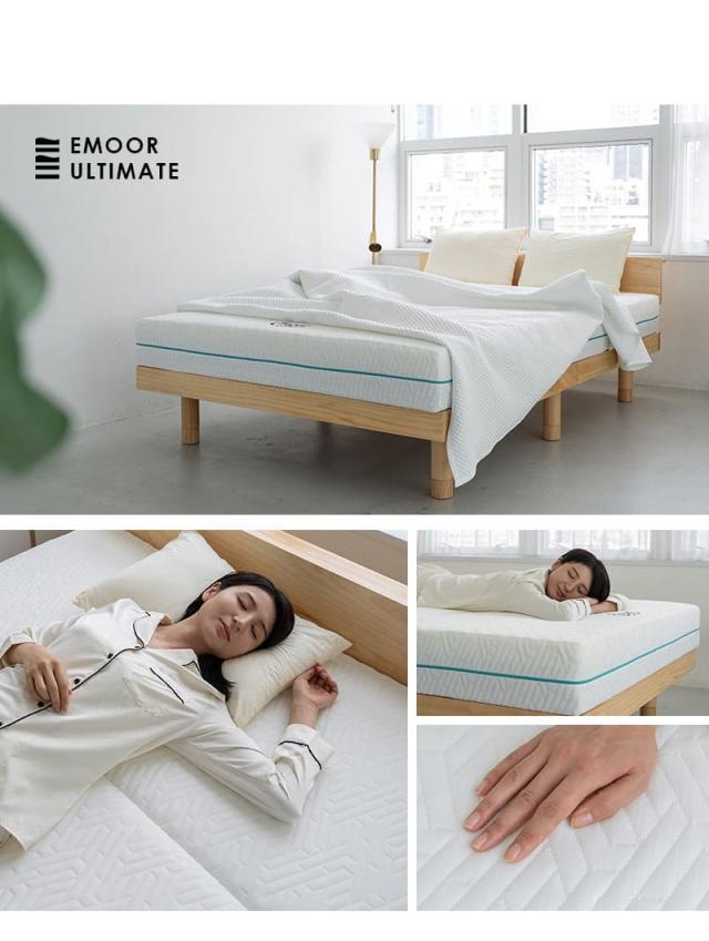アルティメットマットレス シングル ダブル 超極厚 20cm 5層構造 折りたたみ ULTIMATE