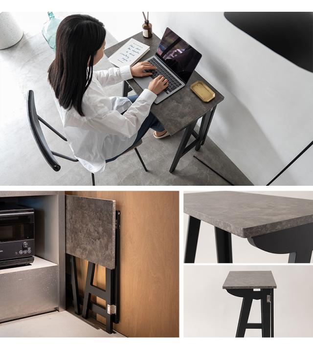 たたむデスク フラットタイプ PCデスク 折りたたみデスク キッズデスク 勉強机 折りたたみ デスク 机 子供用