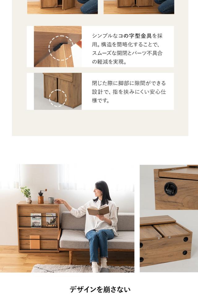 たたむデスク ワゴンタイプ PCデスク 折りたたみデスク キッズデスク マガジンラック