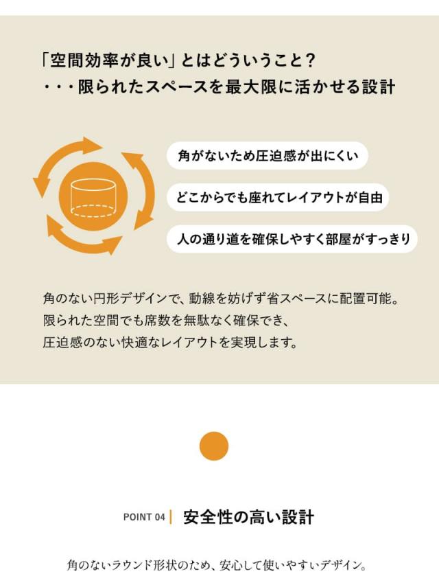 ダイニングテーブル 直径115cm 円形 ラウンド 木製 木目調 4人掛け 単品 食卓 テーブル 単品 NOLDE