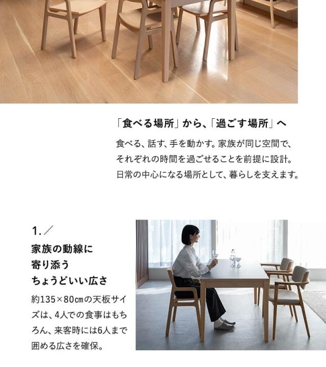 ダイニングテーブル5点セット CLA’T