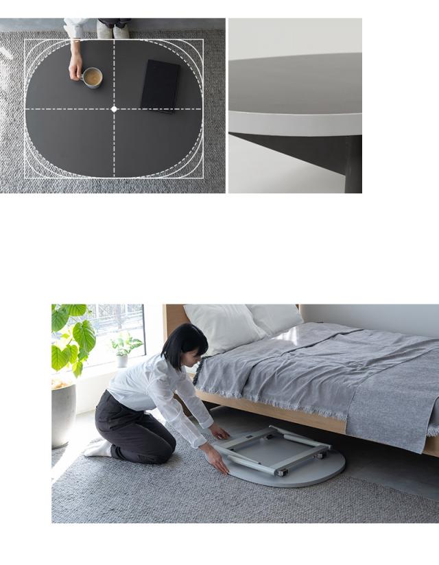 折りたたみテーブル ローテーブル SORVA ソルヴァ TATAMU