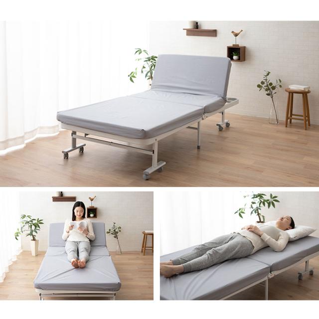 折りたたみベッド専用 ベッドシーツ 2枚組 シングル 日本製 綿100％