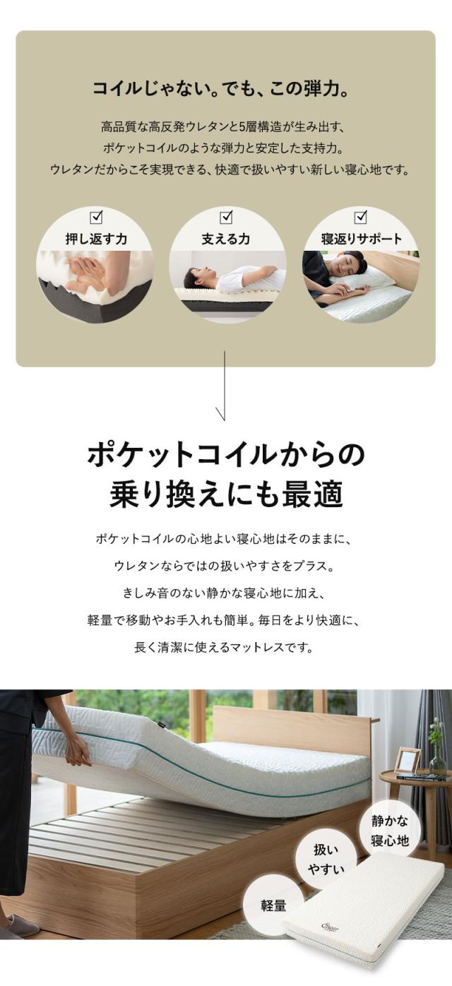 アルティメットマットレス 5層構造 フラットタイプ 一枚もの 超極厚 ULTIMATE