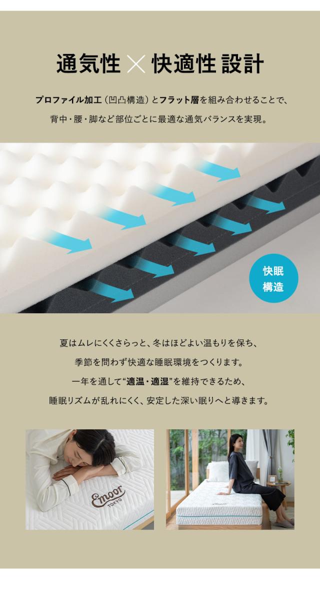 アルティメットマットレス 5層構造 フラットタイプ 一枚もの 超極厚 ULTIMATE