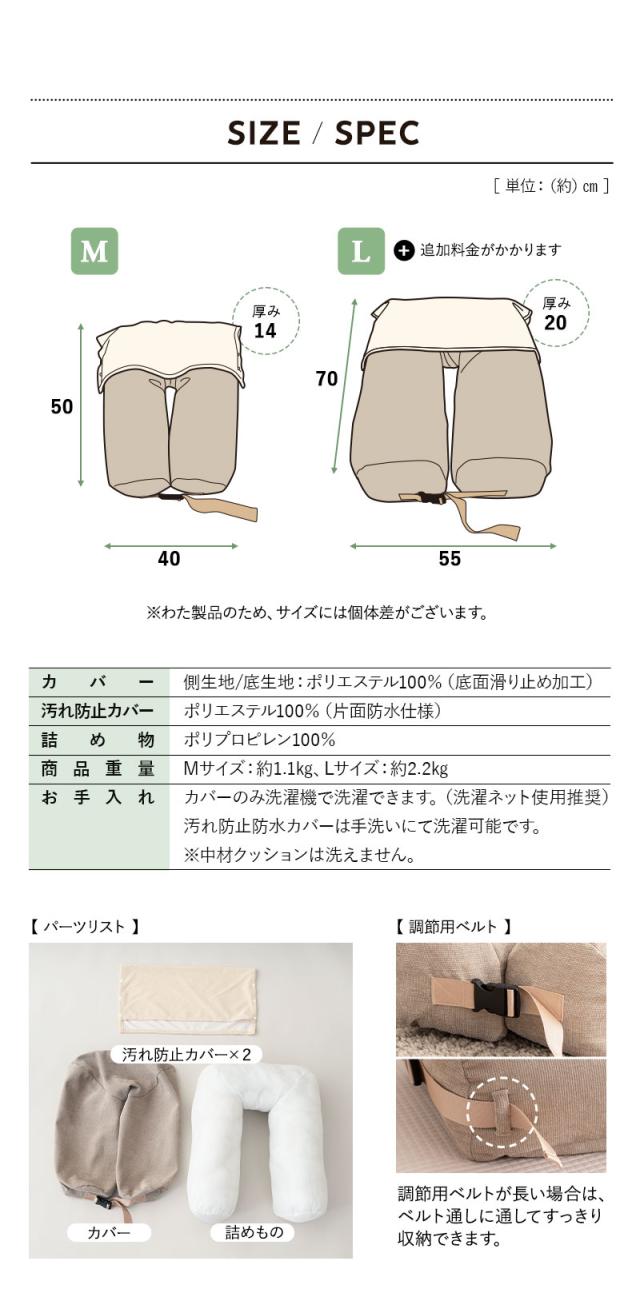 介護用ドッグベッド 防水カバー付き コの字形状 床ずれ防止 誤嚥防止 負担軽減