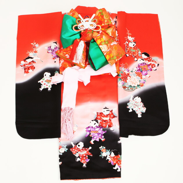 七五三　女の子　5歳　7歳