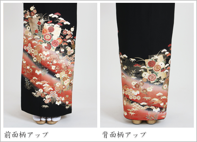 留袖 レンタル NT-860 黒留袖フルセット 結婚式 40代 50代 60代 送料無料 留袖 レンタル NT-860 黒留袖フルセット 結婚式 40代 50代 60代 送料