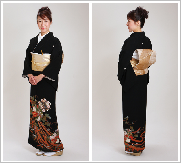 留袖 レンタル NT-897 黒留袖フルセット 結婚式 40代 50代 60代 送料無料 留袖 レンタル NT-874 黒留袖フルセット 結婚式 40代 50代 送料無料の