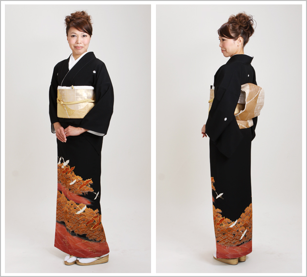 留袖 レンタル NT-742 黒留袖フルセット 結婚式 50代 60代 送料無料 留袖 レンタル NT-742 黒留袖フルセット 結婚式 50代 60代 送料無料の