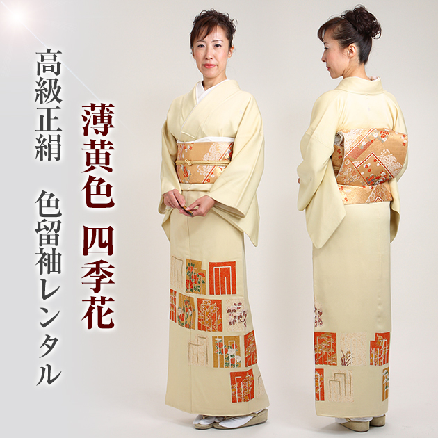 色留袖レンタル