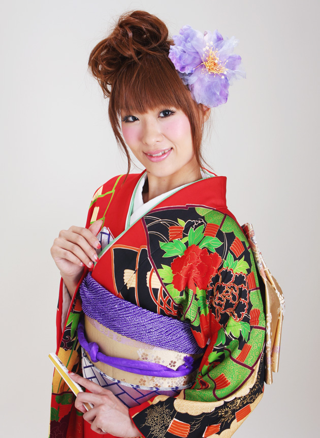 引き振袖レンタル 赤 色振袖 黒引き振袖 NT-114 花嫁 送料無料の通販は